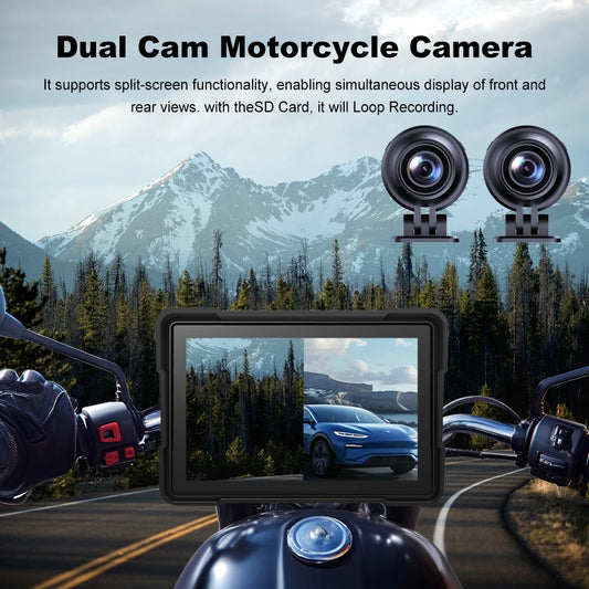 5 colių nešiojamas motociklo GPS navigatorius ZC11A