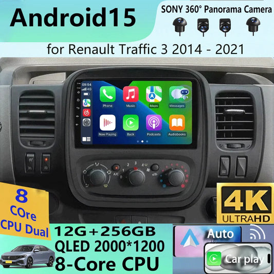 9" Touchscreen GPS Navigation, DSP Audio, CarPlay & Android Auto Support