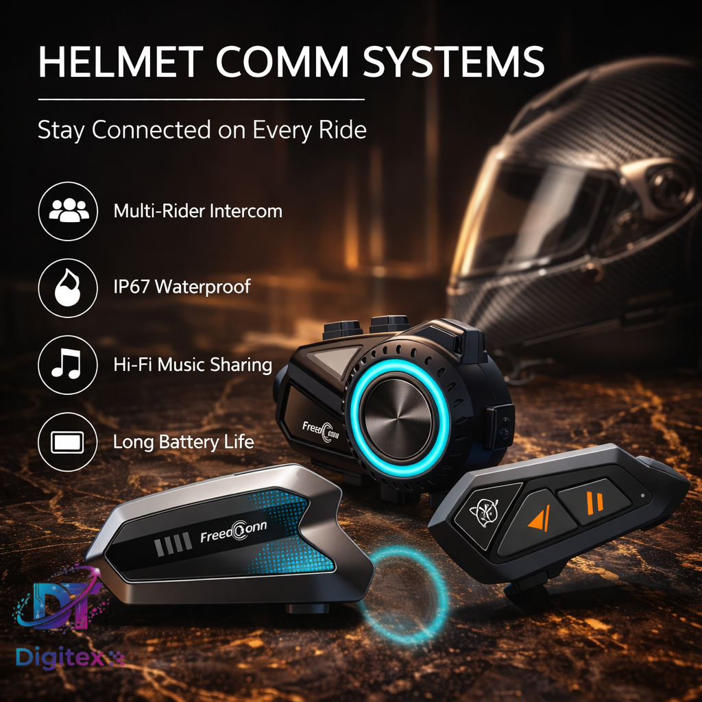 Motorcycle Helmet Communication Systems