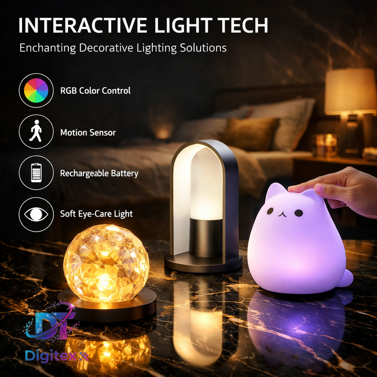 Night Lights & Interactive Decorative Lighting