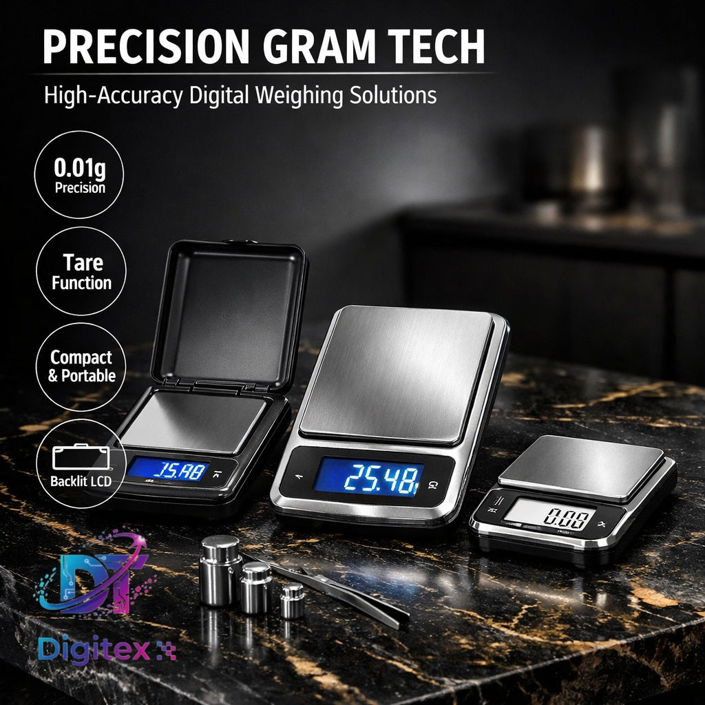 Precision Digital Scales / Pocket Gram Scales