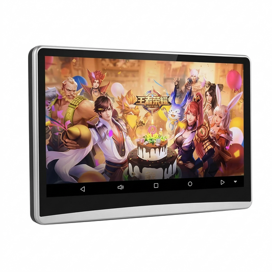 KANOR 12.5 Inch Android 9.0 Car Headrest Monitor – 8 Core 1080P IPS Rear Seat Entertainment with WiFi & HDMI