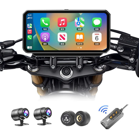 6,25 colio motociklo išmanusis ekranas su GPS