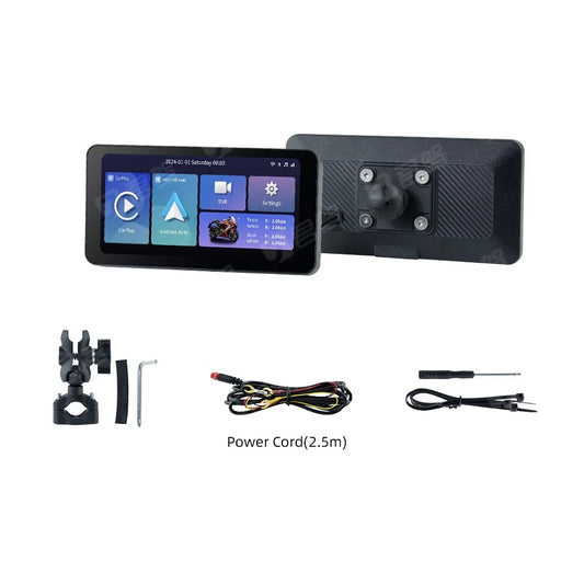 6,3 colio motociklo išmanusis ekranas su GPS