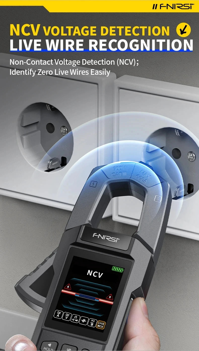 Smart Digital Clamp Multimeter DMC-100 – 10000 Counts True Measurement Tool