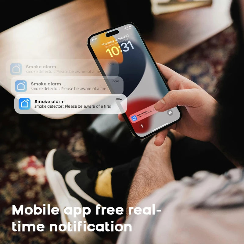 Smart WiFi Smoke Sensor