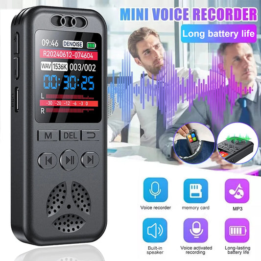 128GB Digital Voice Recorder
