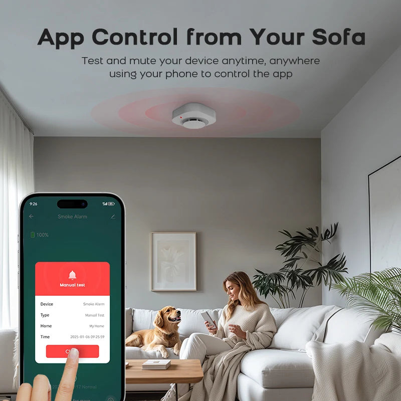 Smart WiFi Smoke Sensor