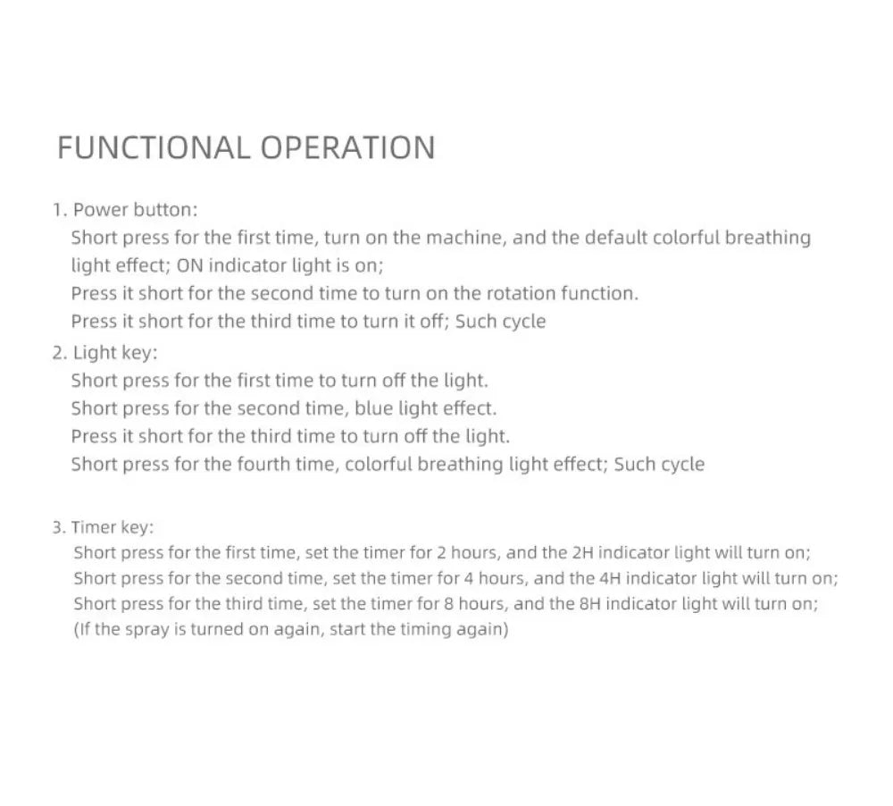 Besisukantis „Raindrop“ aromaterapinis difuzorius – 300 ml ultragarsinis oro drėkintuvas su nuotolinio valdymo pultu ir 7 spalvų aplinkos apšvietimu