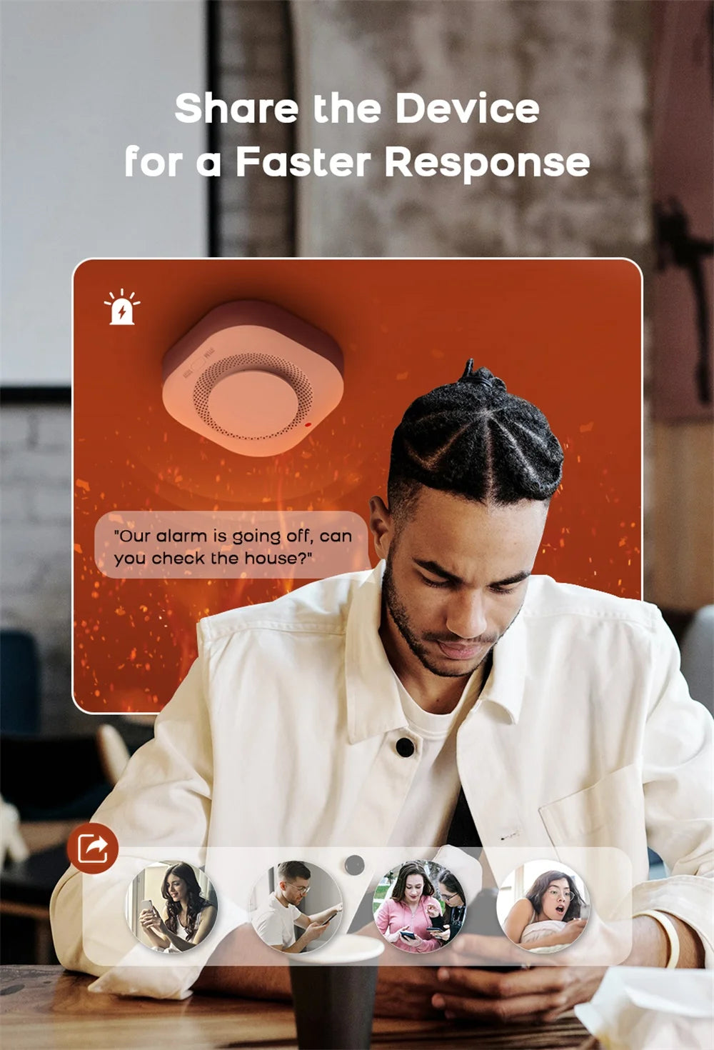 Smart WiFi Smoke Sensor