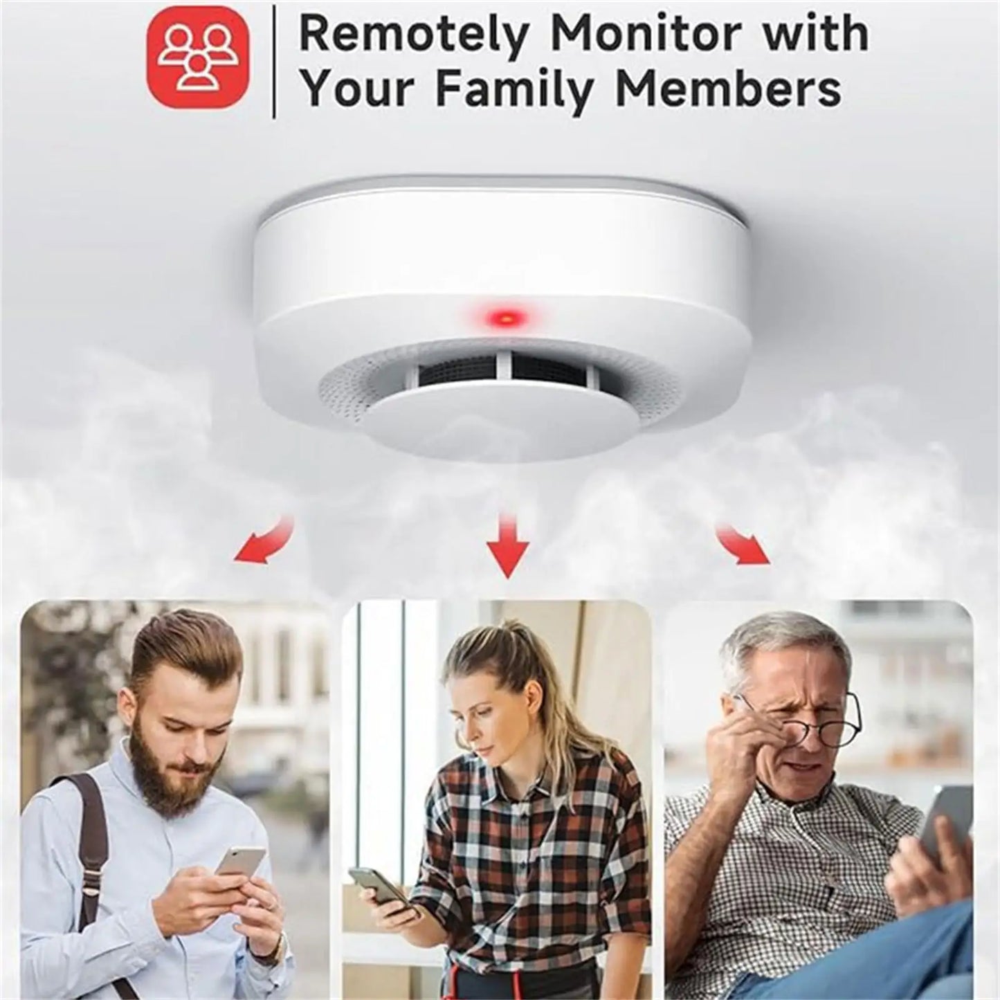 Smart WiFi Smoke Sensor