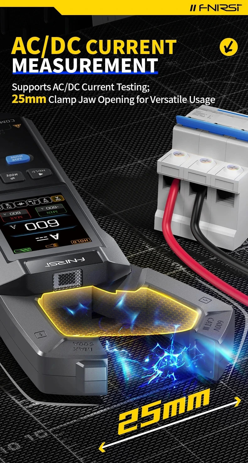 Smart Digital Clamp Multimeter DMC-100 – 10000 Counts True Measurement Tool