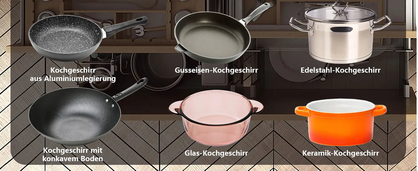 Portable 1-Plate Ceramic Hob 2000W